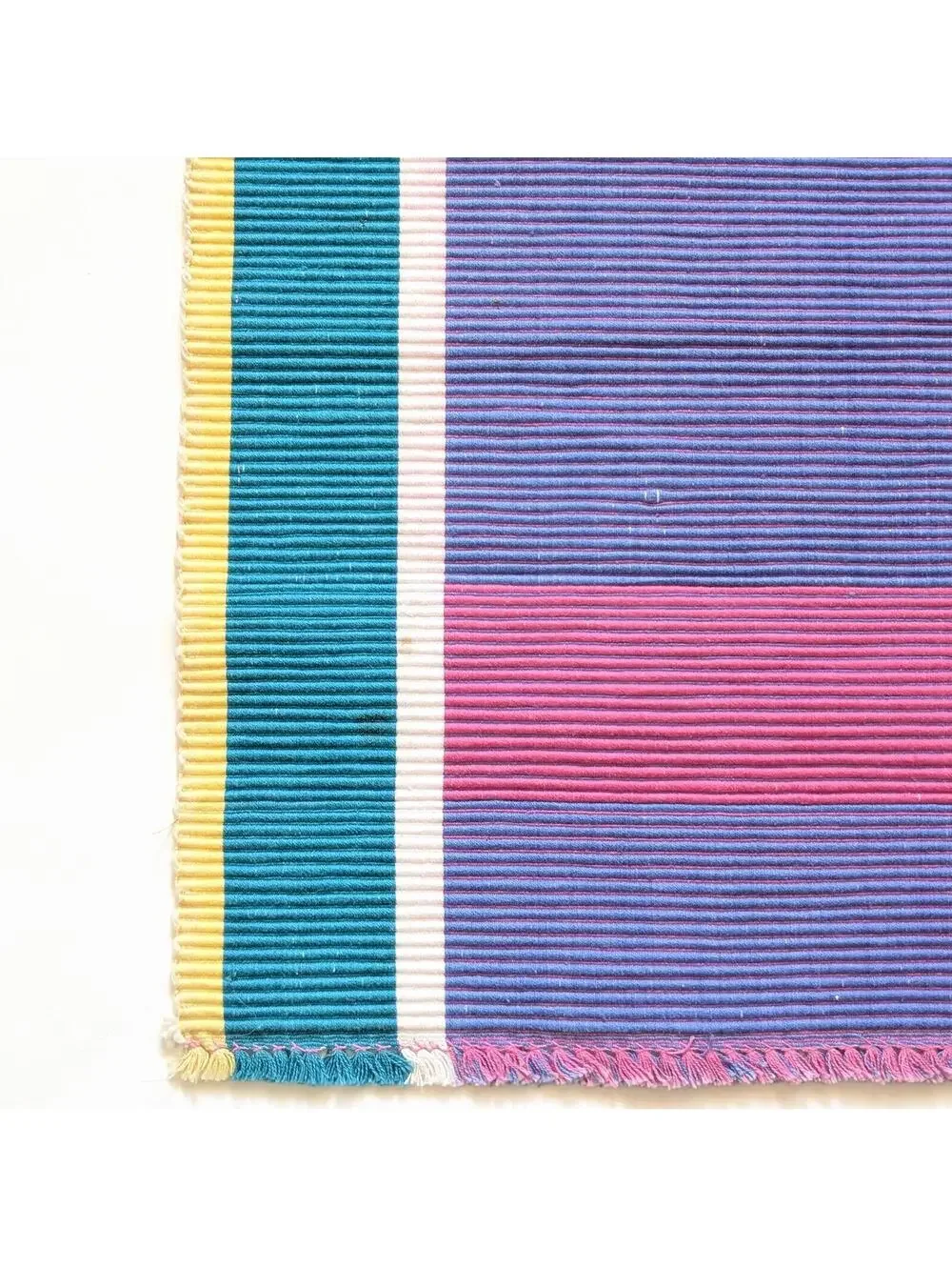 1980s Vintage Colorblock Placemats - Set of 4